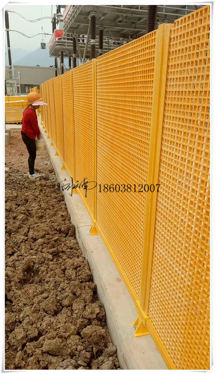 玻璃鋼格柵用作格柵護欄款式